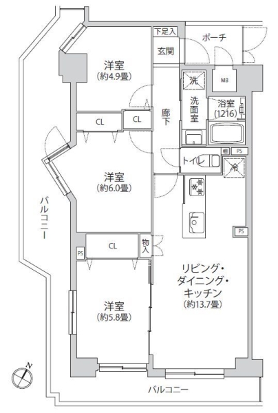 ナイスアーバン小田急相模原２