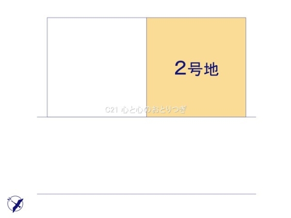 大和市南林間7丁目10期　建築条件なし売地　2号地