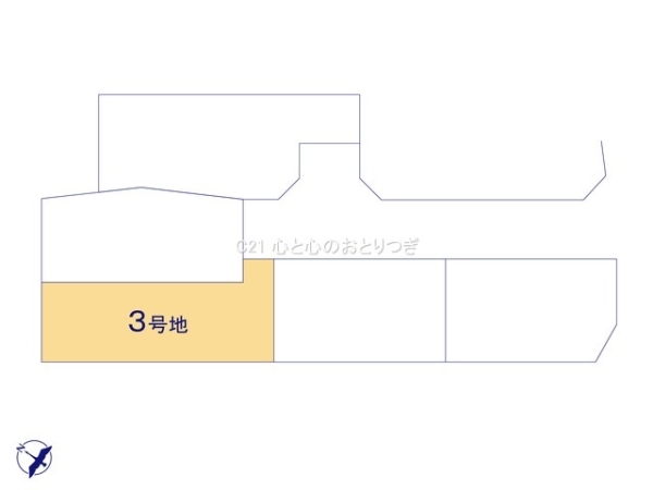 町田市能ヶ谷７丁目の土地
