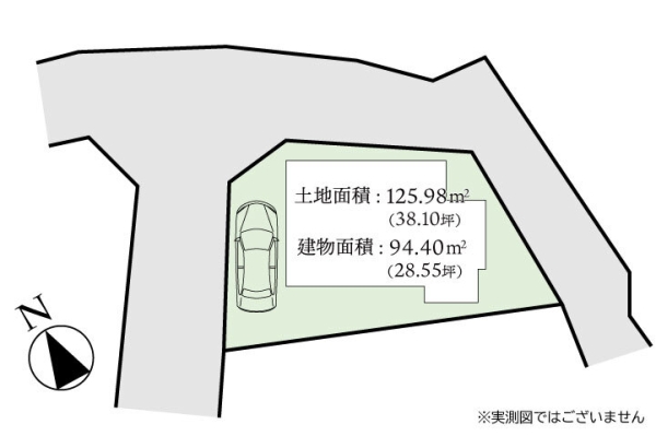 大和市下鶴間　中古戸建　3方角地！