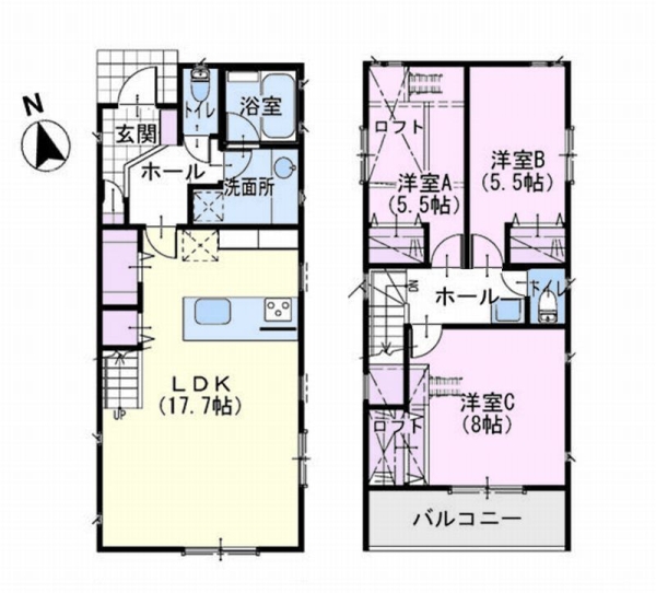 綾瀬市寺尾南2丁目　新築分譲住宅