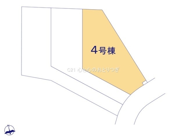 相模原市中央区上溝第138　新築分譲住宅　4号棟