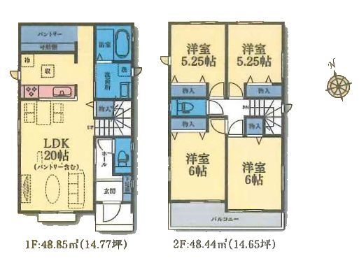 町田市南大谷1丁目　新築分譲住宅　A号棟