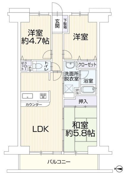 ダイアパレス藤沢湘南台II