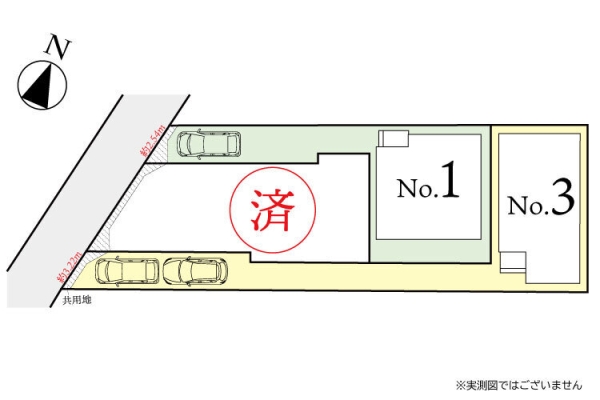 大和市中央林間西5丁目　新築分譲住宅　No3