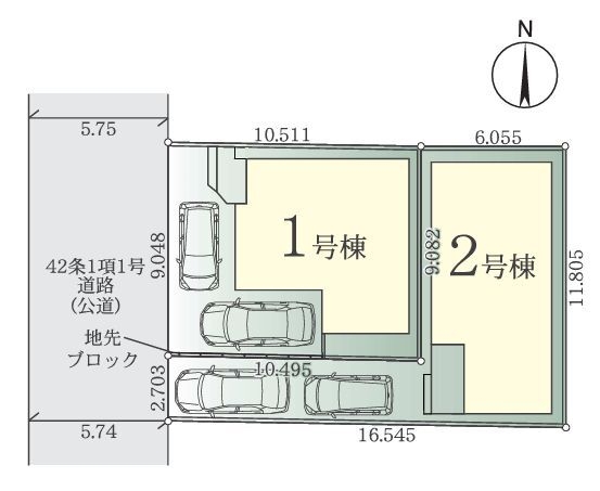 相模原市南区南台6丁目4期　新築分譲住宅　1号棟