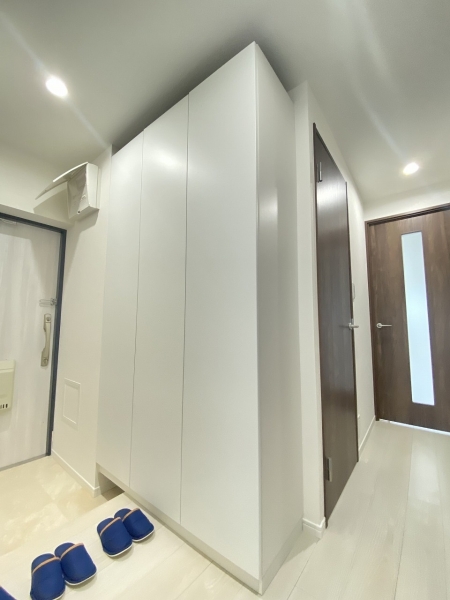 県ドリームハイツ17号棟(玄関)