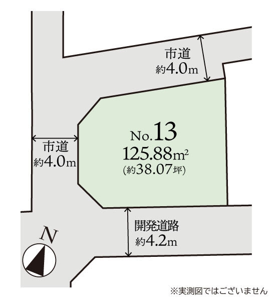 大和市中央林間西５丁目の土地