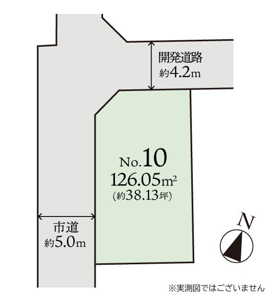 大和市中央林間西５丁目の土地