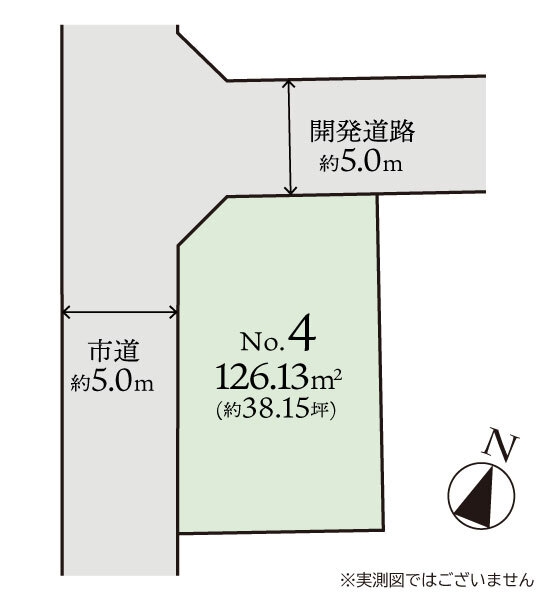 大和市中央林間西５丁目の土地