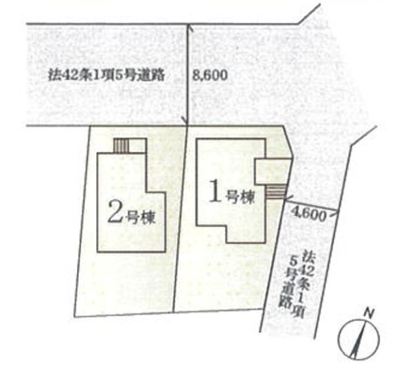 横浜市旭区万騎が原　新築戸建　全２棟　１号棟