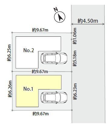 相模原市南区古淵1丁目1期　新築分譲住宅　No1