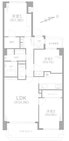 コスモ東戸塚グランパルクA棟