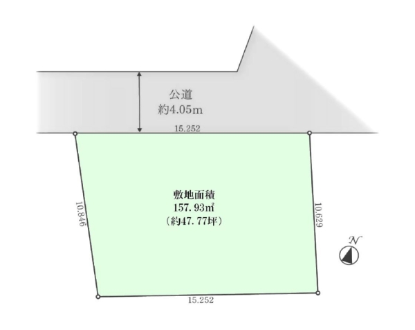 相模原市南区東林間6丁目　建築条件なし売地