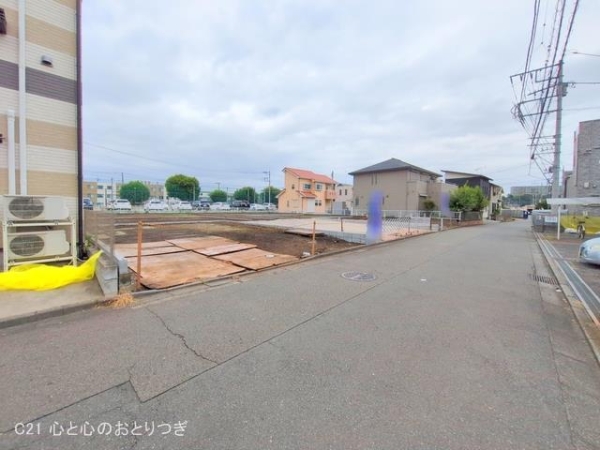 相模原市中央区上溝3丁目　建築条件なし売地　第5区画