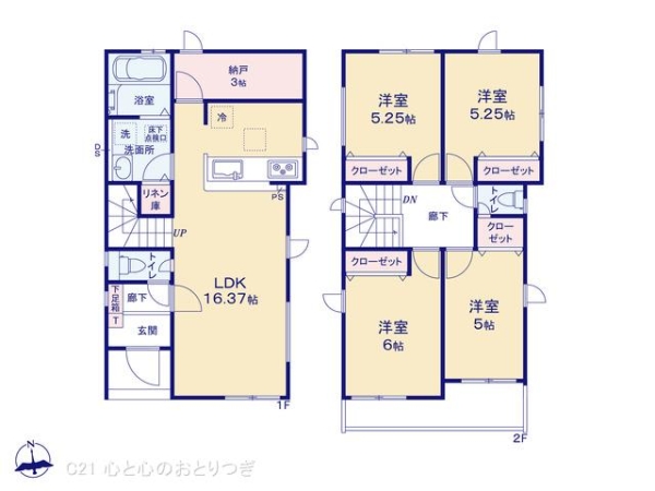 相模原市南区磯部11期　新築分譲住宅　4号棟