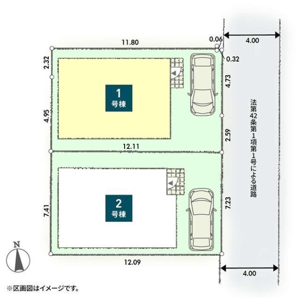 座間市入谷西5丁目第4　新築分譲住宅　1号棟
