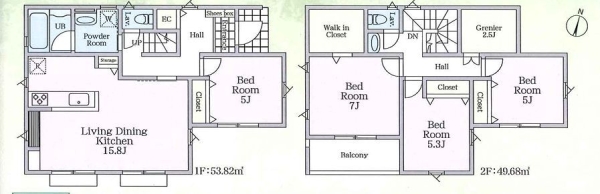 横浜市旭区本宿町　新築戸建　全2棟　B号棟