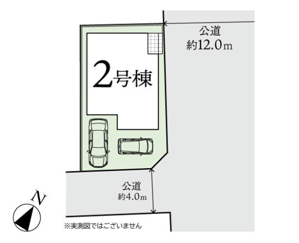 相模原市南区相南1丁目12期 新築分譲住宅 2号棟(区画図)