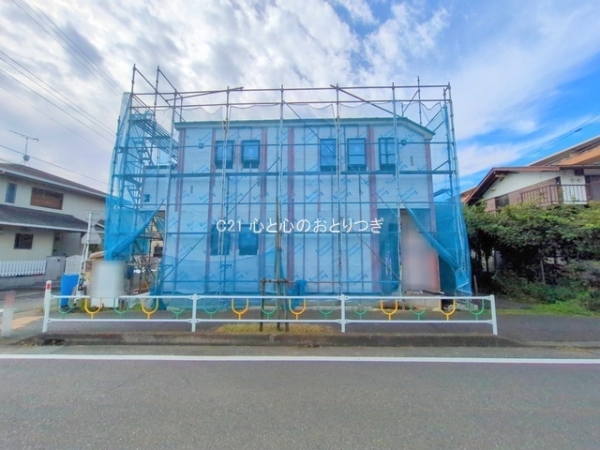 相模原市南区相南1丁目12期 新築分譲住宅 2号棟(前面道路含む現地写真)