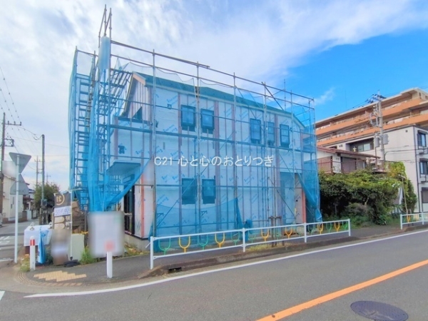 相模原市南区相南1丁目12期 新築分譲住宅 2号棟(前面道路含む現地写真)