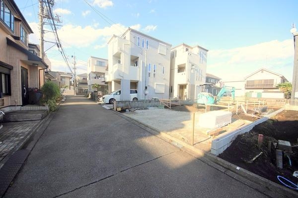 相模原市南区相模台7丁目第1期 新築分譲住宅(前面道路含む現地写真)