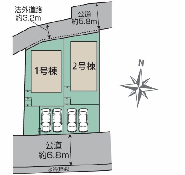 藤沢市用田　新築戸建　全２棟　１号棟