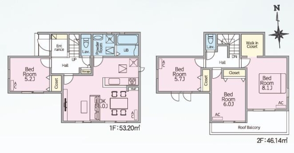 座間市入谷西5丁目第1期　新築分譲住宅