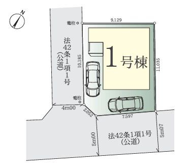 相模原市南区大野台1丁目8期 新築分譲住宅(区画図)