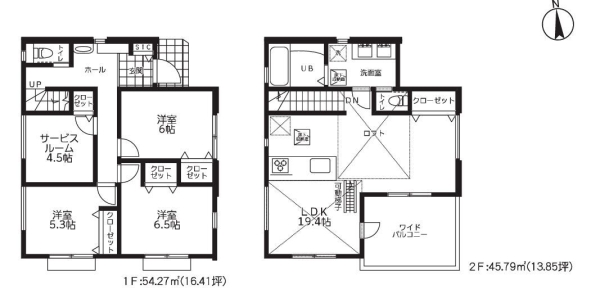 横浜市瀬谷区阿久和西３丁目　新築戸建　全４棟　１号棟