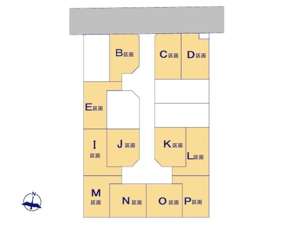 座間市入谷西5丁目　売地　全16区画　K区画