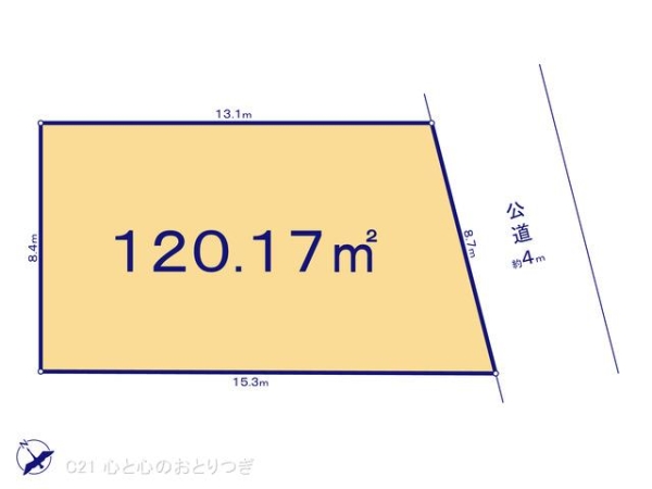 相模原市南区西大沼3丁目　建築条件なし売地　K区画