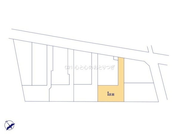 相模原市南区西大沼3丁目　建築条件なし売地　I区画