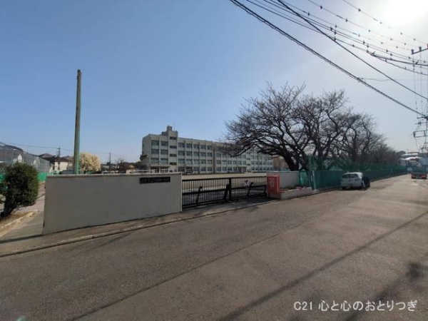 大和市福田　新築分譲住宅　1号棟(大和市立下福田小学校)