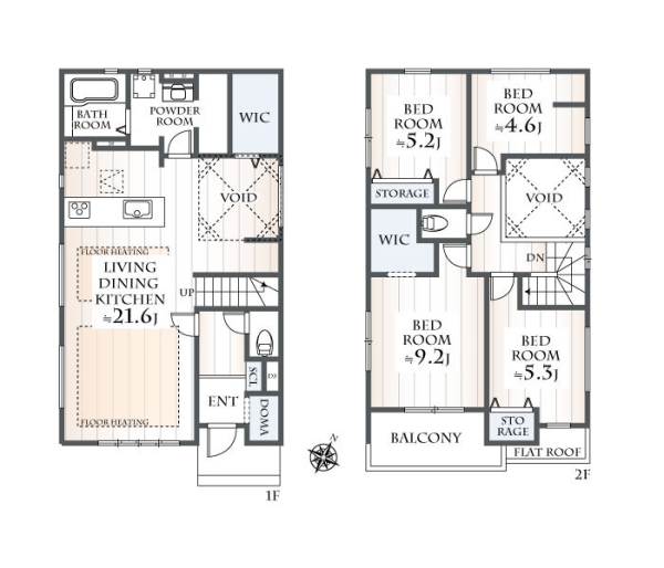相模原市南区上鶴間8丁目4期　新築分譲住宅　1号棟