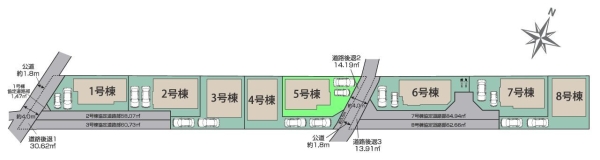 大和市中央林間西5丁目　新築分譲住宅　5号棟