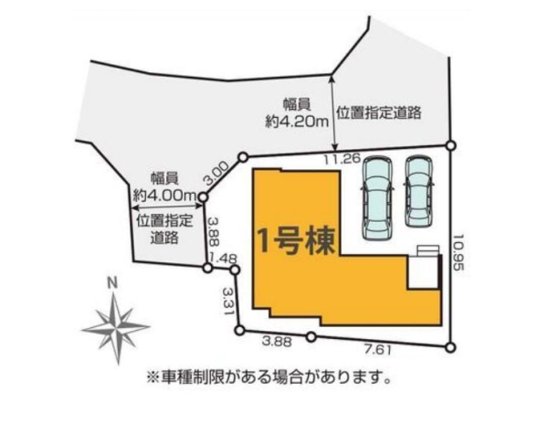 座間市南栗原6丁目　新築戸建