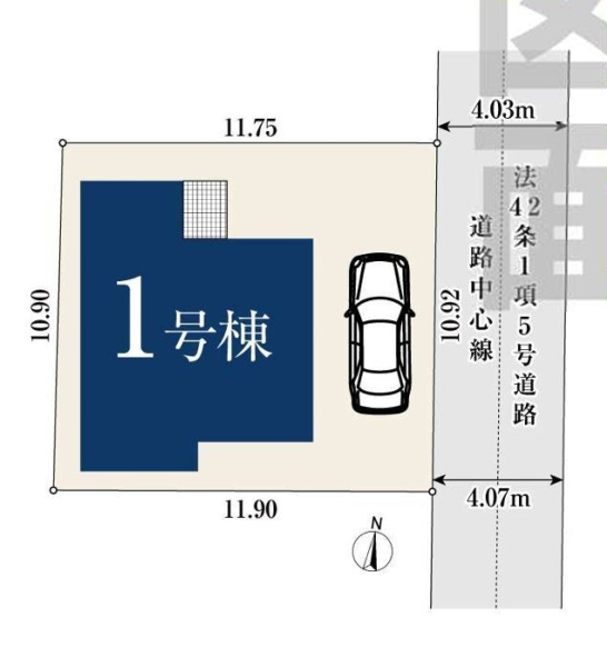 横浜市旭区柏町　新築戸建　1号棟