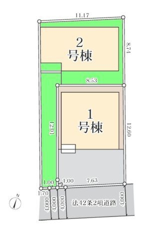 大和市南林間7丁目　新築分譲住宅　2号棟