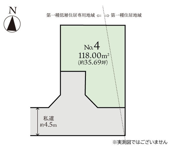 座間市緑ケ丘５丁目の土地
