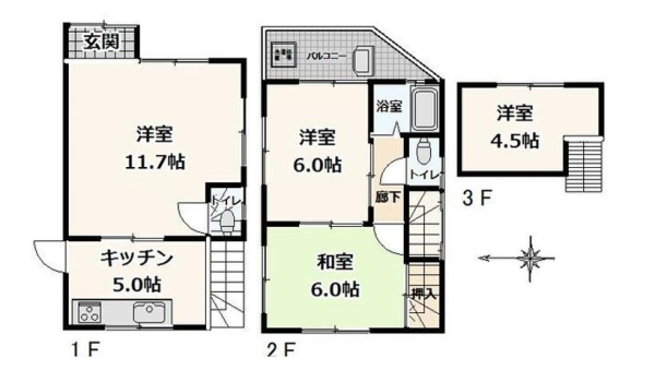 町田市森野3丁目　中古戸建