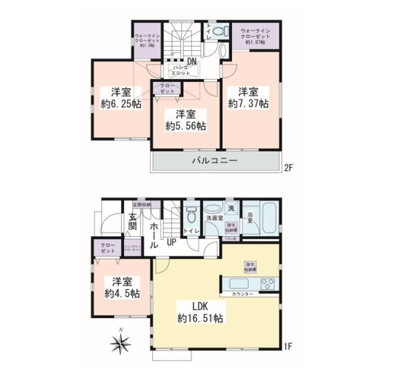 綾瀬市蓼川3丁目　新築戸建　全7棟　14号棟