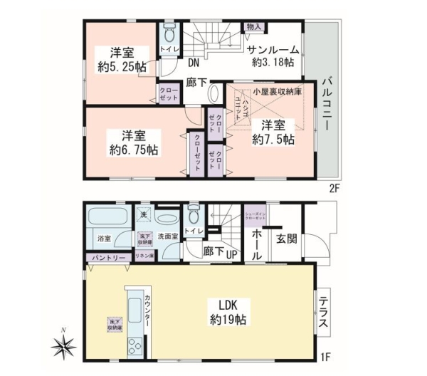 綾瀬市蓼川3丁目　新築戸建　全7棟　9号棟