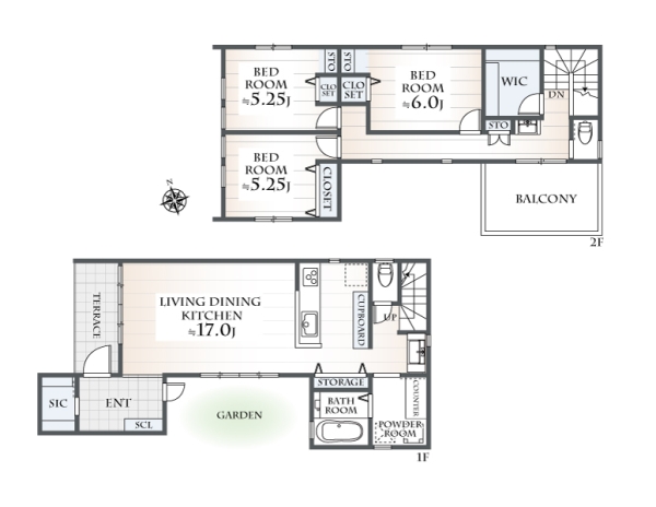 大和市下鶴間　新築分譲住宅　1号棟