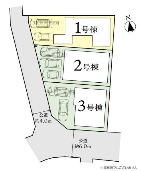 大和市下鶴間　新築分譲住宅　1号棟