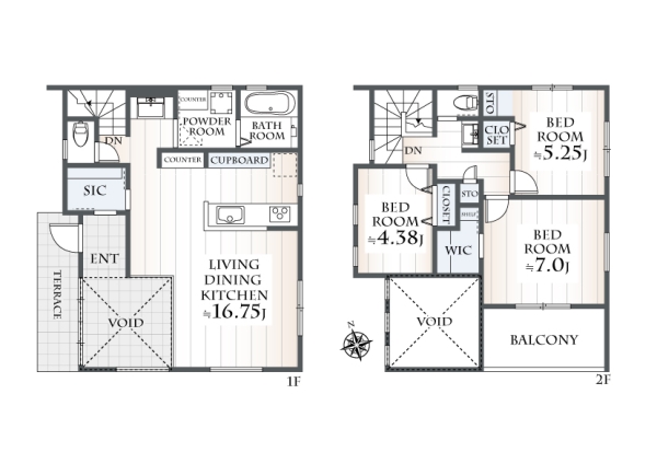 大和市下鶴間　新築分譲住宅　3号棟