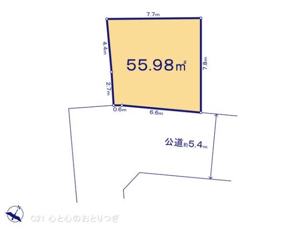 相模原市南区東林間４丁目の土地