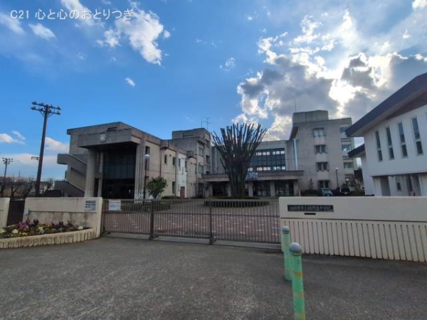 相模原市南区鵜野森１丁目の土地(相模原市立鵜野森中学校)