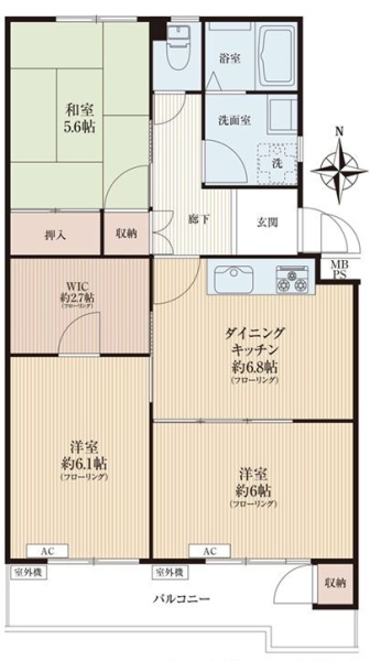 前田ハイツ２号棟