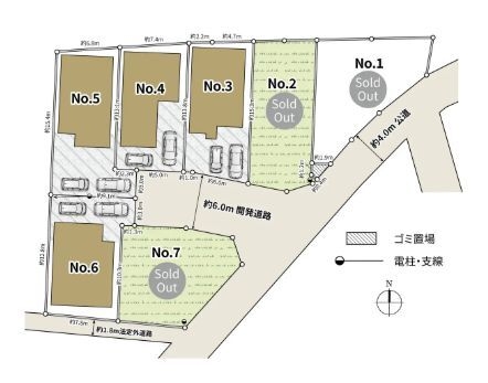 相模原市南区上鶴間本町9丁目　新築戸建　全7棟　4号棟